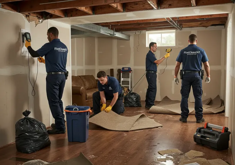 Flood DamageMaterial Assessment and Debris Removal process in Eclectic, AL