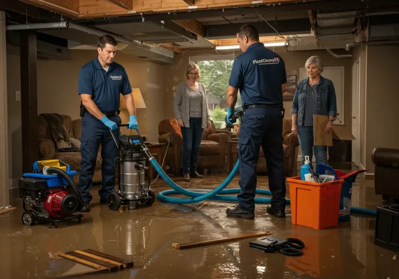 Basement Water Extraction and Removal Techniques process in Eclectic, AL